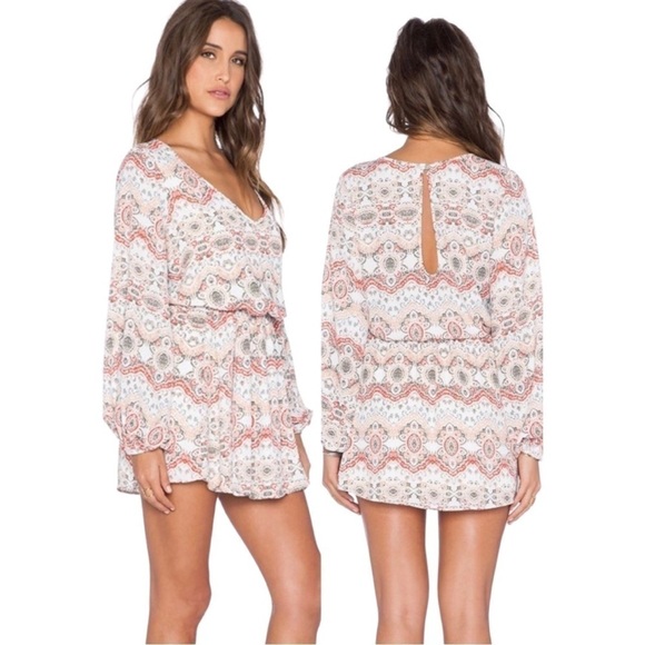 Show Me Your MuMu Dresses & Skirts - SHOW ME YOUR MUMU Rainey Printed Mini Dress In La Quinta Small